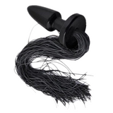10" Silicone Horse Tail Plug