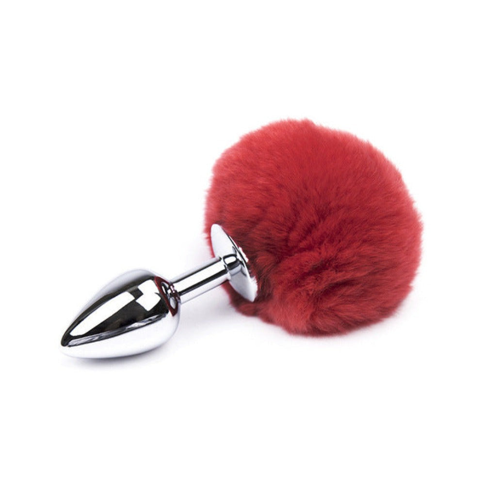 3" Stainless Steel 7 Colors Bunny Tail Plug 3" Stainless Steel 7 Colors Bunny Tail Plug