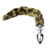 8" Stainless Steel Leopard Tail Plug
