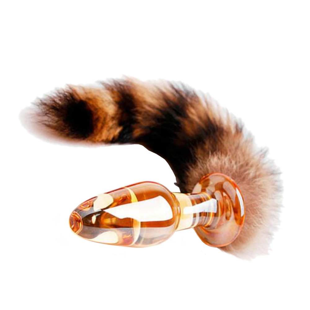 foxxxy fox tail glass anal plug Amazon.com: Fox Tail Glass Anal Plug : Health & Household main image 1