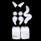 Cosplay Set With Ears and Tail Plug