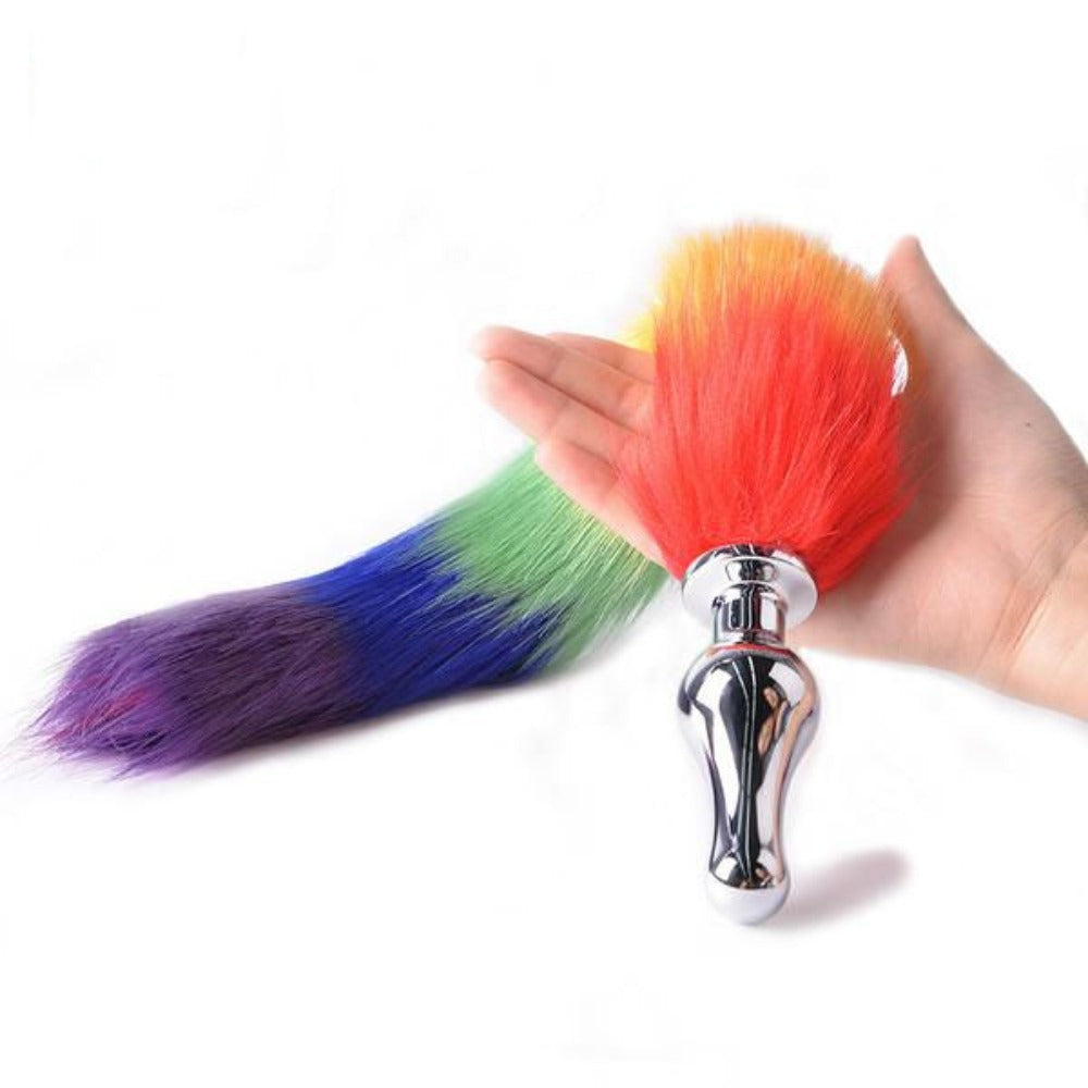 15" Stainless Steel Rainbow Tail Plug 15" Stainless Steel Rainbow Tail Plug