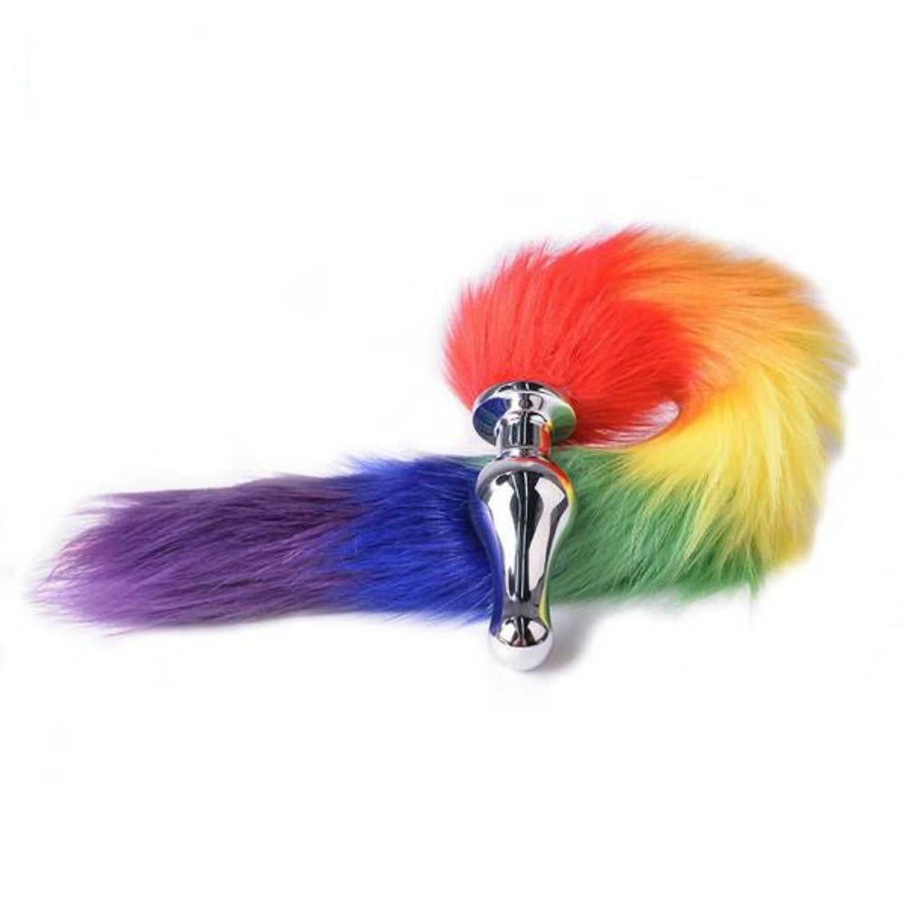 15" Stainless Steel Rainbow Tail Plug 15" Stainless Steel Rainbow Tail Plug