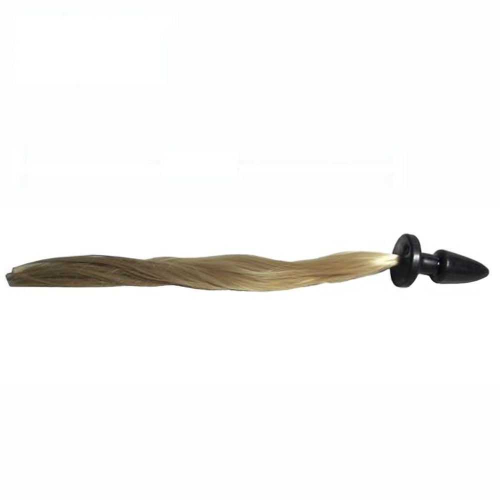 16'' Silicone Yellow Horse Tail Plug 16'' Silicone Yellow Horse Tail Plug