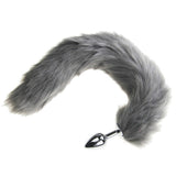 16" Stainless Steel Pink Fox Tail Collection