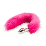 15" Stainless Steel Pink Tail Plug