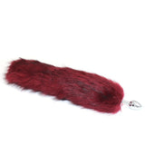 16" Stainless Steel Furry Tail Plug
