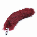 16" Stainless Steel Furry Tail Plug